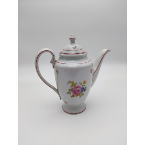 Zsolnay  - Kávékiöntő - virág mintával, 288,293 része (286)