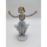 ARPO - Hölgy - román porcelán dízőz figura (82)